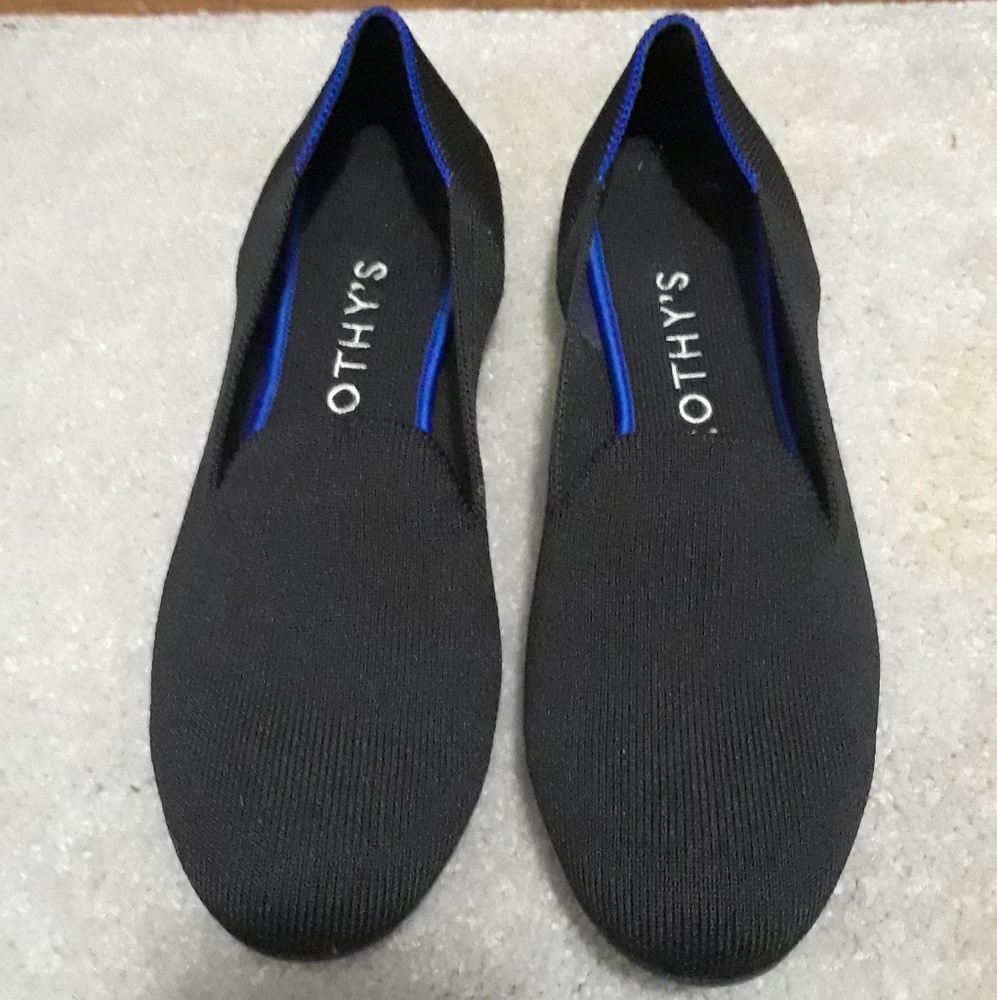 Black Rothy's Loafer Size 8